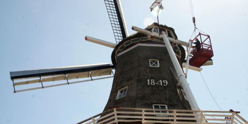 Restauratie molen De Hoop Dokkum 0